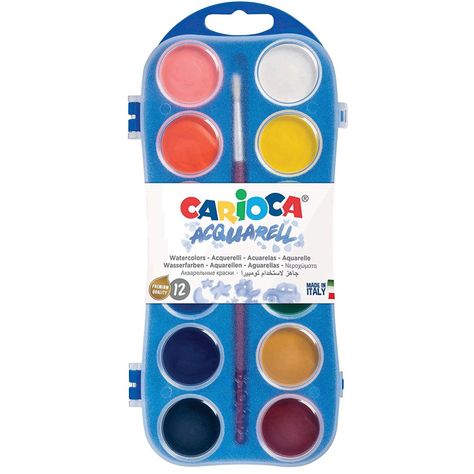 Sets De Acuarelas Carioca + Pincel-0