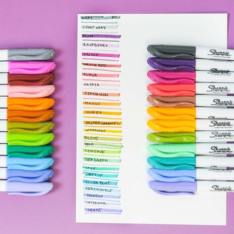 Marcador Sharpie S-note 24 Colores-1