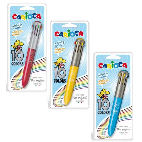 Bolígrafo Carioca 10 Colores Surtidos-0