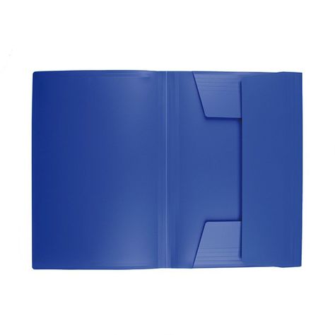 Carpeta Plástica con Elástico Adix Azul Oficio-1