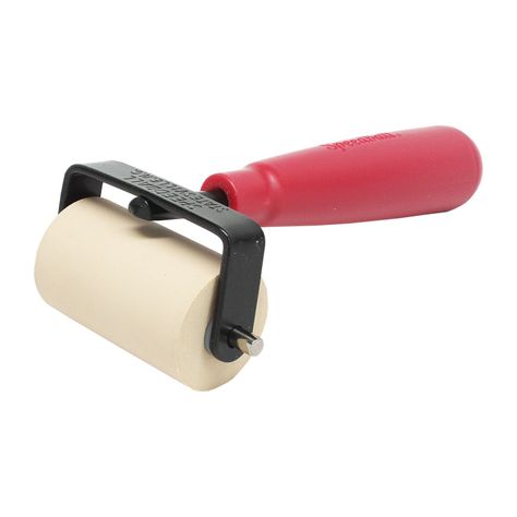 Rodillo De Goma Blanda Para Grabado Speedball 5cm-0