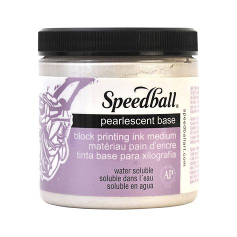 Base Perlada Para Pinturas De Grabado Speedball 225cc-0