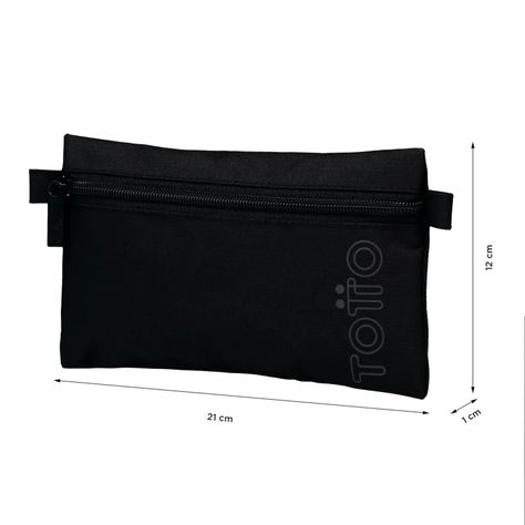 Estuche Totto Galvitto Pequeño Negro-1