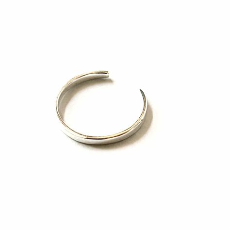 Anillo Midi Liso Ajustable plata-0