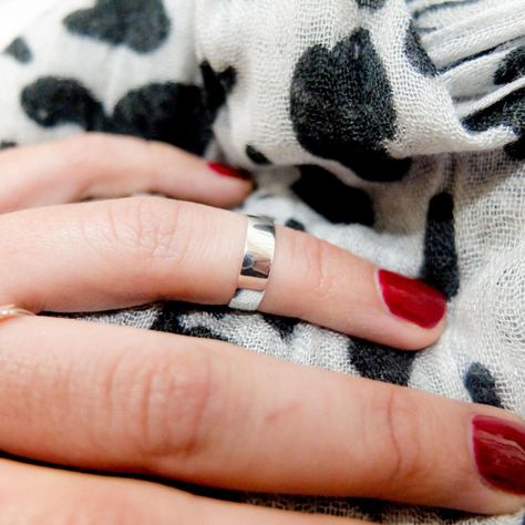 anillo midi grueso plata-1