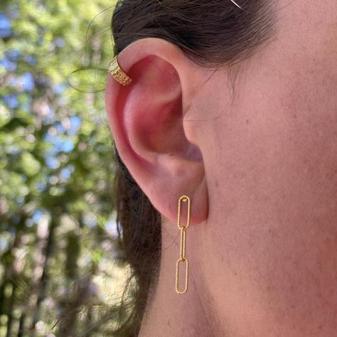 Cuff Machacado 10 mm Gold-8