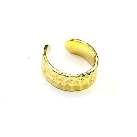 Cuff Machacado 10 mm Gold-9
