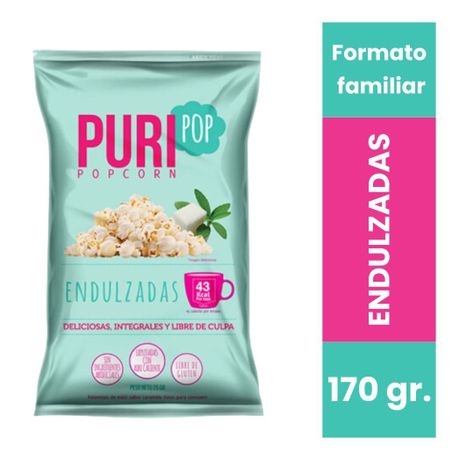 Cabritas Puripop Popcorn Formato Familiar Endulzada Snacks-0