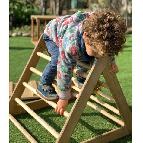Triángulo Pikler Montessori Para Niños-3