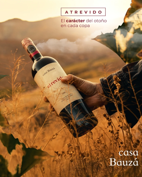 1 Vino Presumido Carmenere + 1 Vino Atrevido con Estuche -1