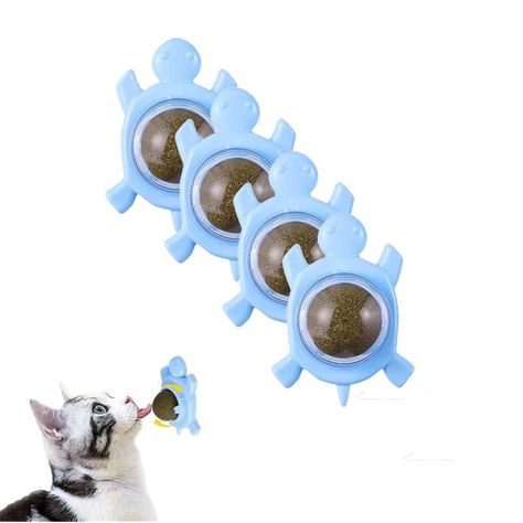 X4 Bola Hierba Gatera Catnip Snack Para Gatos Bola-2
