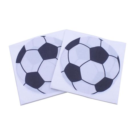 20 Servilletas de papel Feliz Cumpleaños Pelota -2