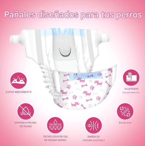 X10 Pañales Para Perros Pañales Para Gato XS-4
