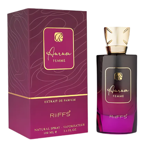 Aurum Extrait De Parfum 100ML Riiffs Mujer-0