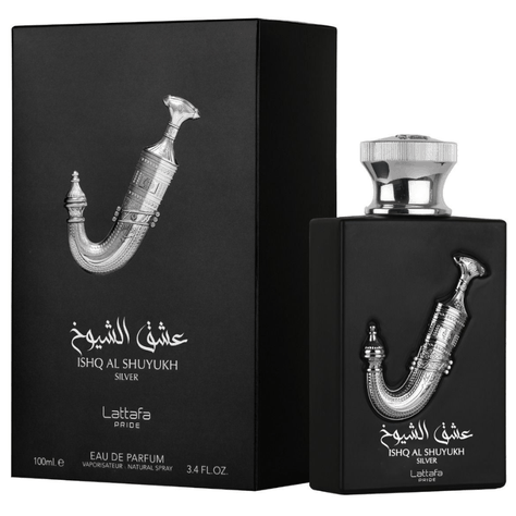 Pride Ishq Al Shuyukh Silver 100Ml Unisex Lattafa Perfume-0