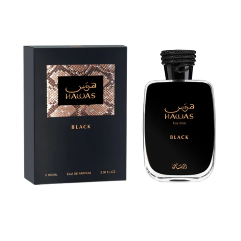 Perfume Hawas Black Edp 100ml Hombre.-0