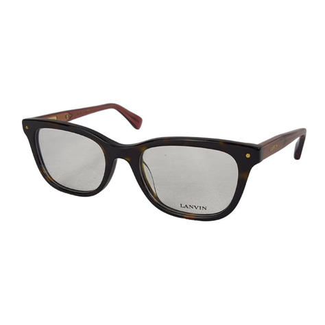 LANVIN Lente Opticos 883663911575 BLACK VLN715M-0