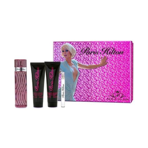 Estuche Paris Hilton Edp 100ml+90ml B/L+90ml S/G Mujer-0