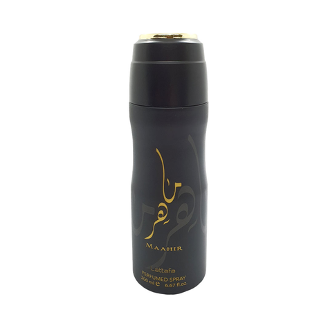 Perfume Desodorante Maahir Lattafa Perfumes Spray 200Ml Unisex-0
