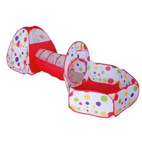 Carpa Túnel Plegable Para Niños-0