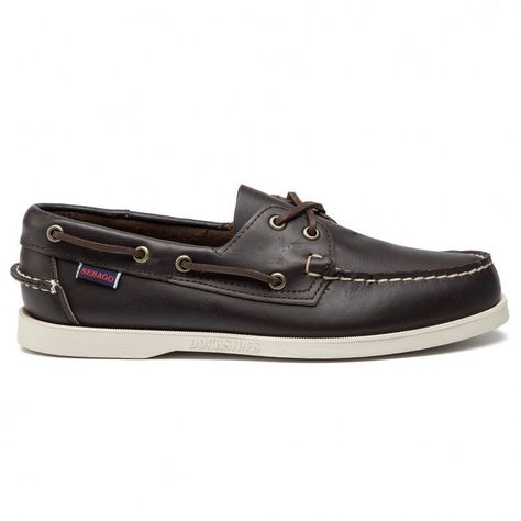 Mocasines de Cuero DOCKSIDES PORTLAND Café Hombre H00901-0