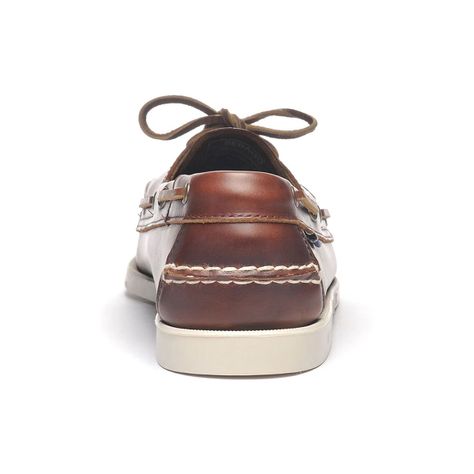 Mocasines de Cuero DOCKSIDES PORTLAND Café Hombre G0900-1
