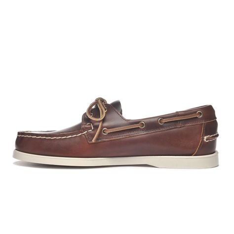 Mocasines de Cuero DOCKSIDES PORTLAND Café Hombre G0900-3
