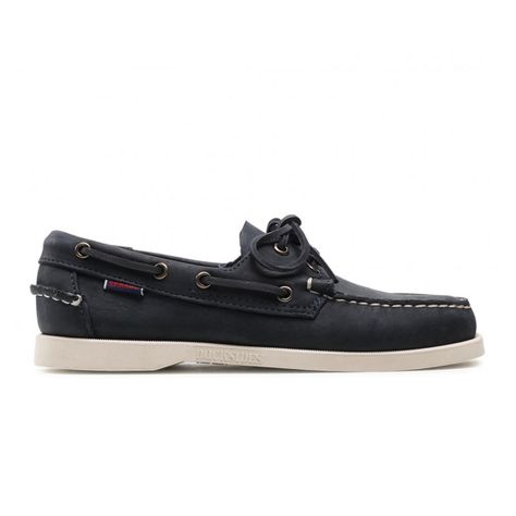 Mocasines de Cuero DOCKSIDES PORTLAND Azul Hombre H0908-0