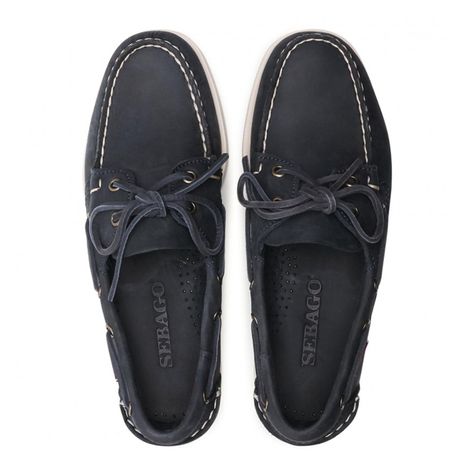 Mocasines de Cuero DOCKSIDES PORTLAND Azul Hombre H0908-3