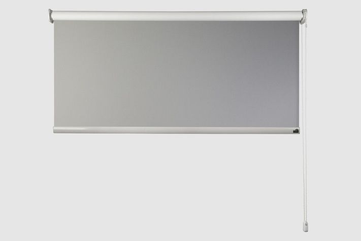 Cortina Roller Blackout Color Gris 140x220 cm-1