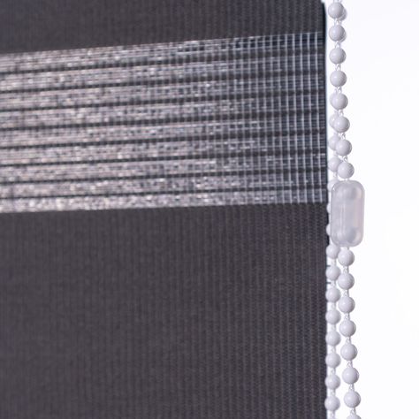 Cortina Duo Clásico Negro 180x160 cm-3
