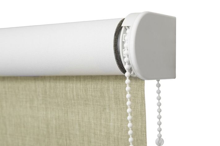 Cortina Roller Blackout Linen Verdoso 200x220 cm-1