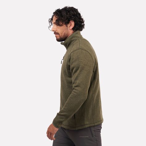 Polar Tejido Hombre Full-Zip Tundra Jaspeado-3