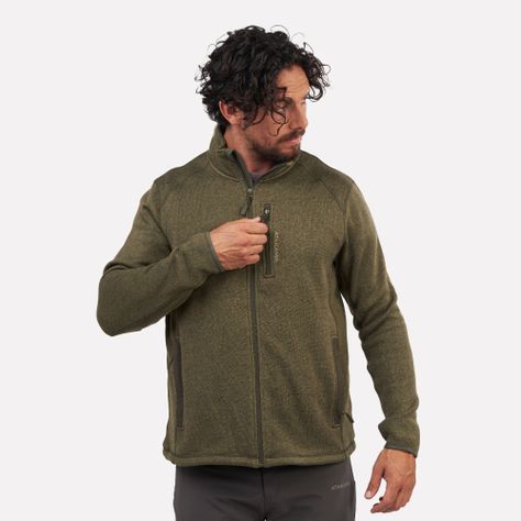 Polar Tejido Hombre Full-Zip Tundra Jaspeado-4