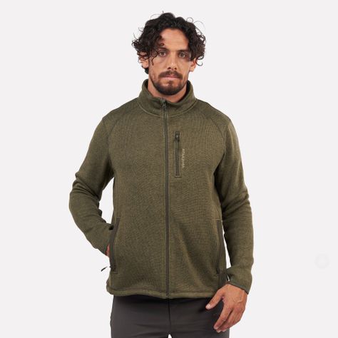 Polar Tejido Hombre Full-Zip Tundra Jaspeado-0