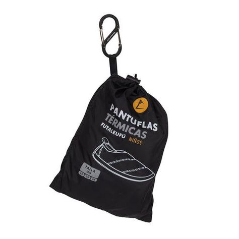 Pantufla Térmica Niño Negro Atakama Outdoor-3