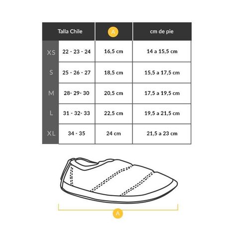 Pantufla Térmica Niño Negro Atakama Outdoor-5