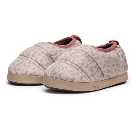 Pantufla Térmica Niño Beige Animal Print Atakama Outdoor-2