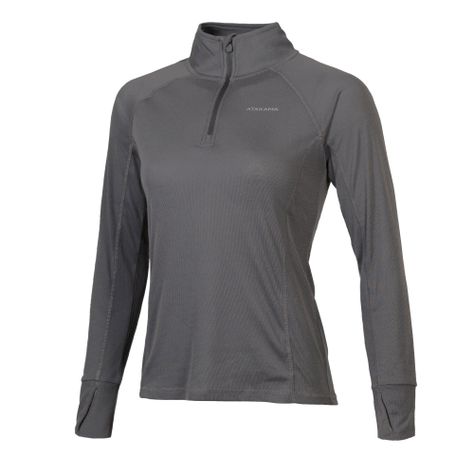 Primera capa Térmica Mujer 1/4 Zip-Cuello VentoFit -0