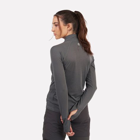 Primera capa Térmica Mujer 1/4 Zip-Cuello VentoFit -5