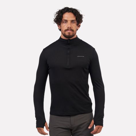 Primera capa térmica Hombre 1/4 Zip-Cuello VentoFit-1