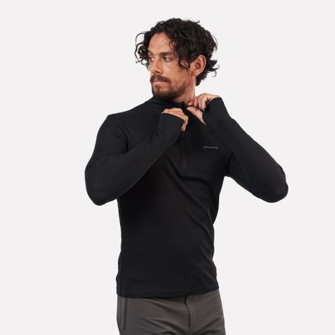 Primera capa térmica Hombre 1/4 Zip-Cuello VentoFit-3