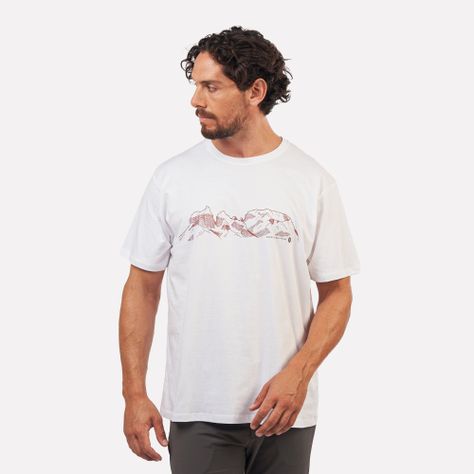 Polera Manga Corta Hombre Cuernos del Paine Atakama Outdoor-0