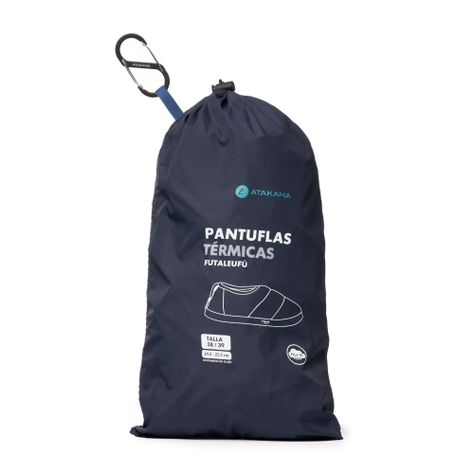 Pantufla Térmica Futaleufú Azul Marino Adulto Atakama Outdoor-6