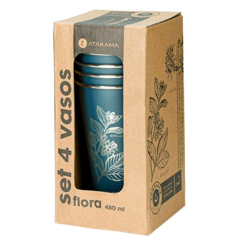 Set De 4 Vasos Camping Atakama Outdoor | 480 Ml-2