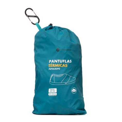 Pantufla Futaleufú Azul Petróleo Atakama Outdoor-6