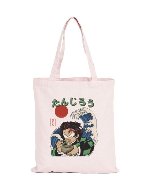 Totebag Demon Slayer Tanjiro ramen-0
