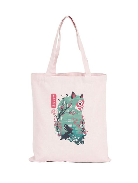 Totebag Studio Ghibli La princesa Mononoke-0