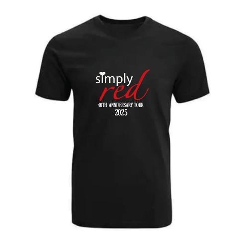 POLERA ALGODÓN SIMPLY RED  CONCIERTO CHILE 2025-0