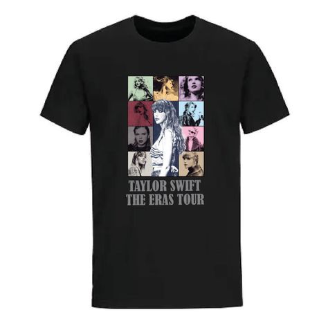 Polera Algodón Estampado The Eras Tour Taylor Switt Swifties-0